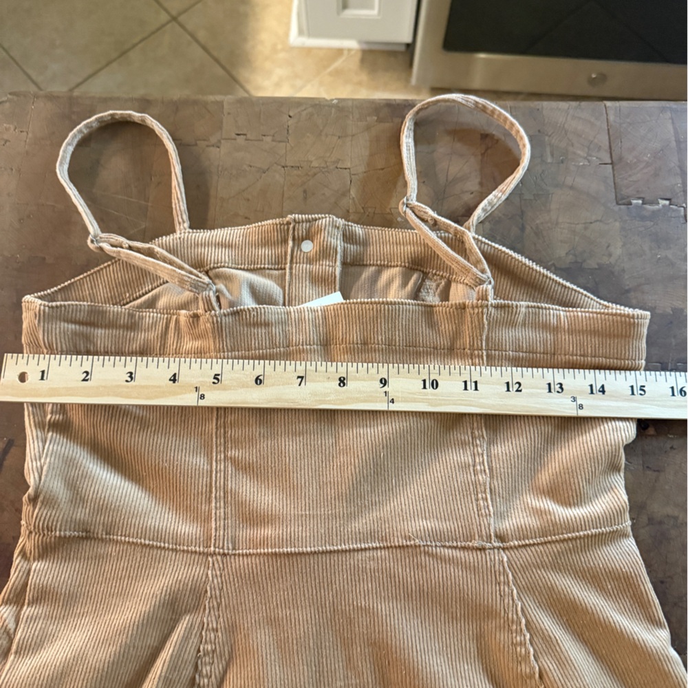 Love Tree Tan Corduroy Mini Dress NWT - Picture 5 of 8